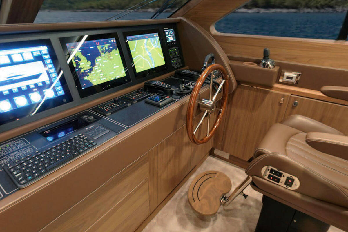 Main helm station