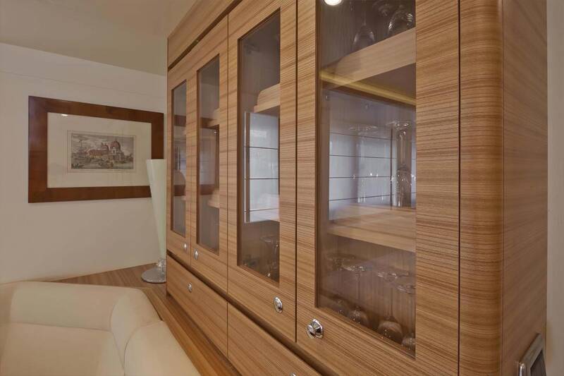 The salon on the main deck