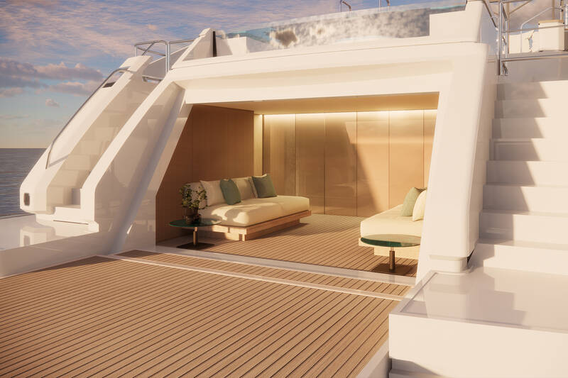 Aft beach club
