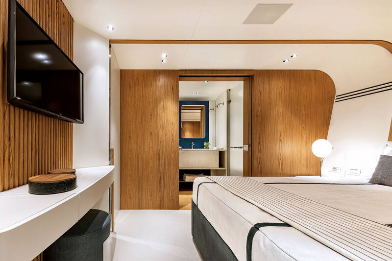 Guest VIP cabin on lower deck