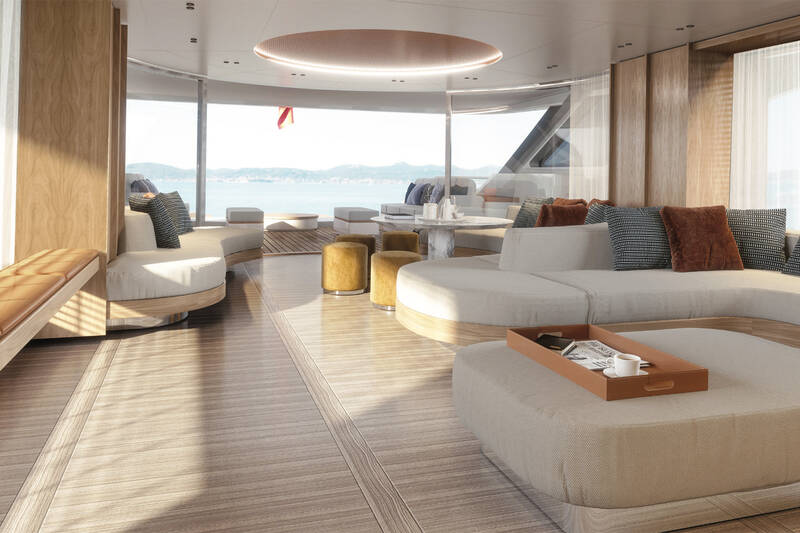 Salon on main deck