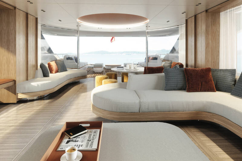 Salon on main deck