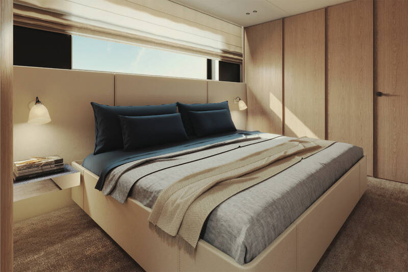 VIP cabin on lower deck