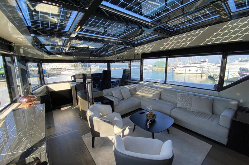 Salon on main deck
