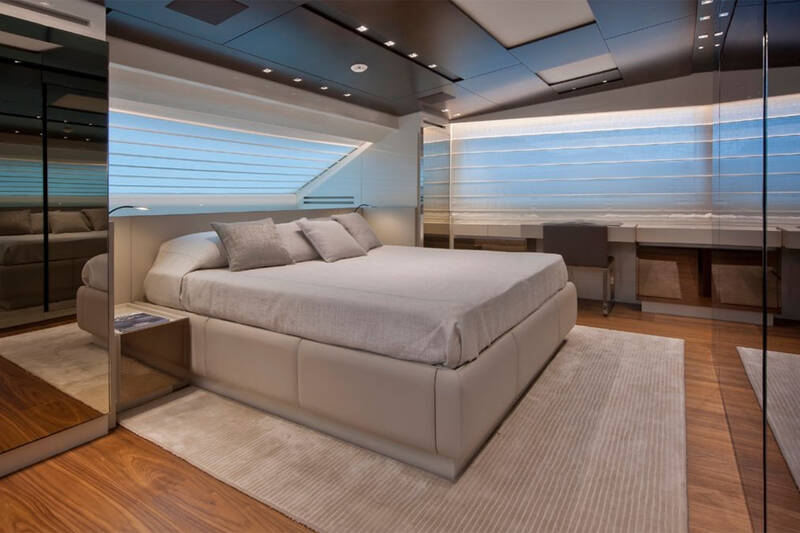 Owner's cabin on the main deck