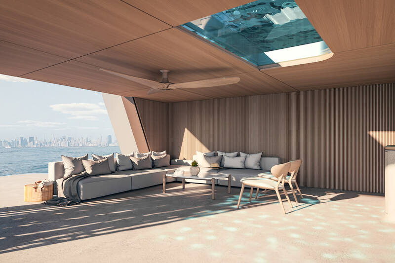 Aft beach club