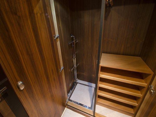 Master cabin wardrobe