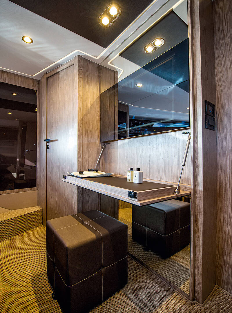 Vanity Table in master cabin