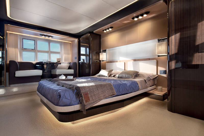 The owner's cabin