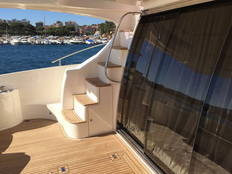 Cockpit (teak polished in July 2016)