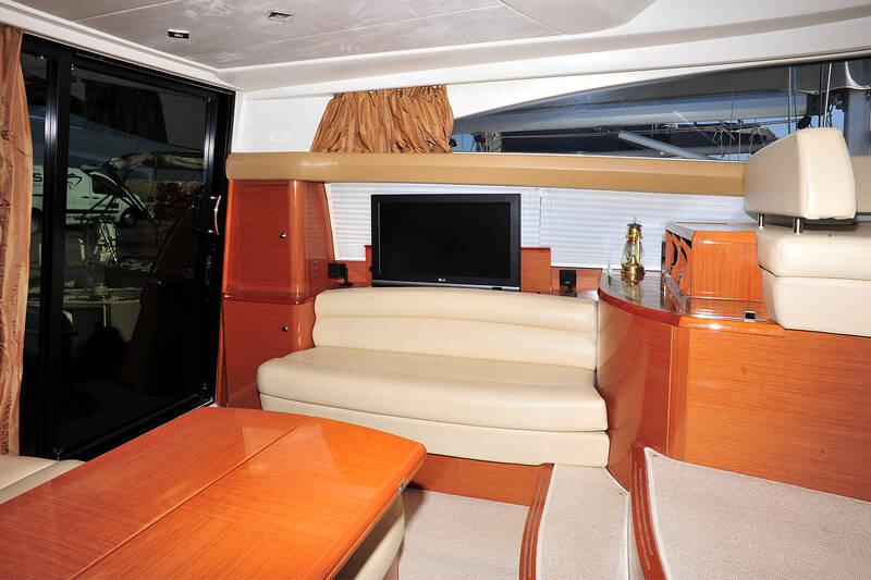 The salon on the main deck