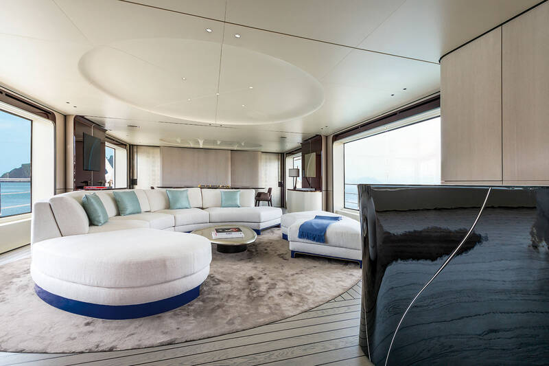 Salon on the main deck