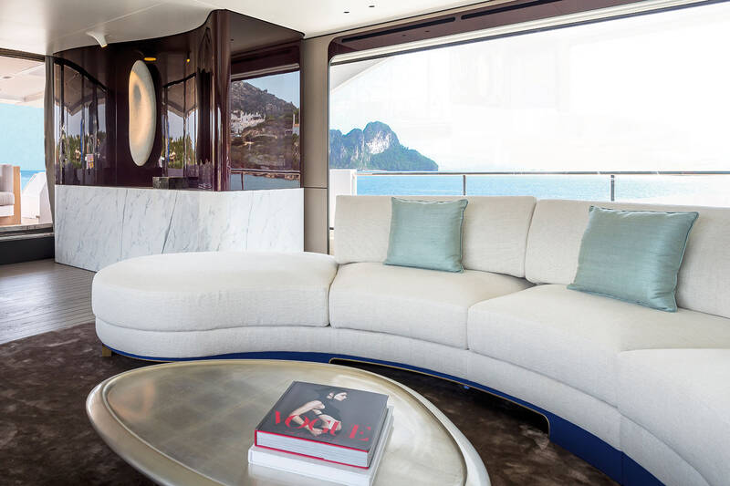 Salon on the main deck