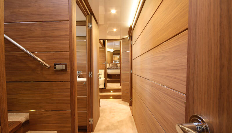 Lower deck corridor