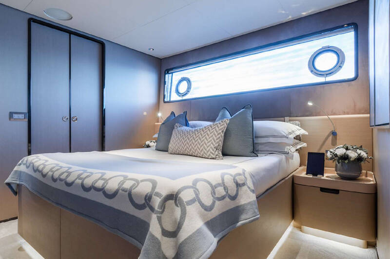 Guest VIP cabin on lower deck