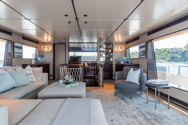 Salon on upper deck