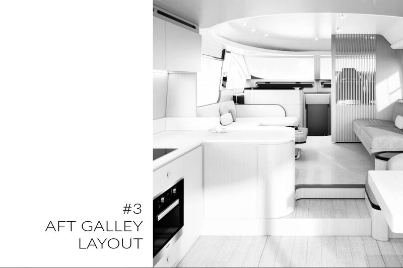 Main deck - Aft galley layout 
