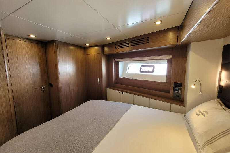 VIP cabin on bow