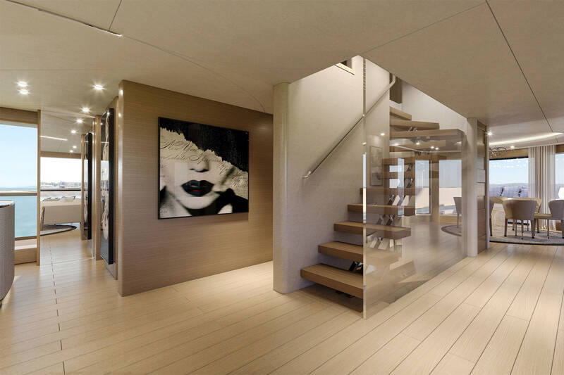 Lobby on upper deck