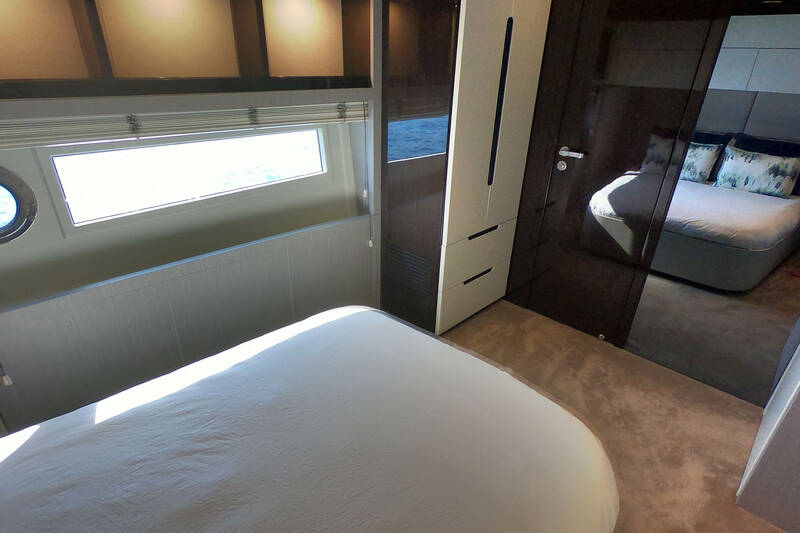 Guest cabin on portside