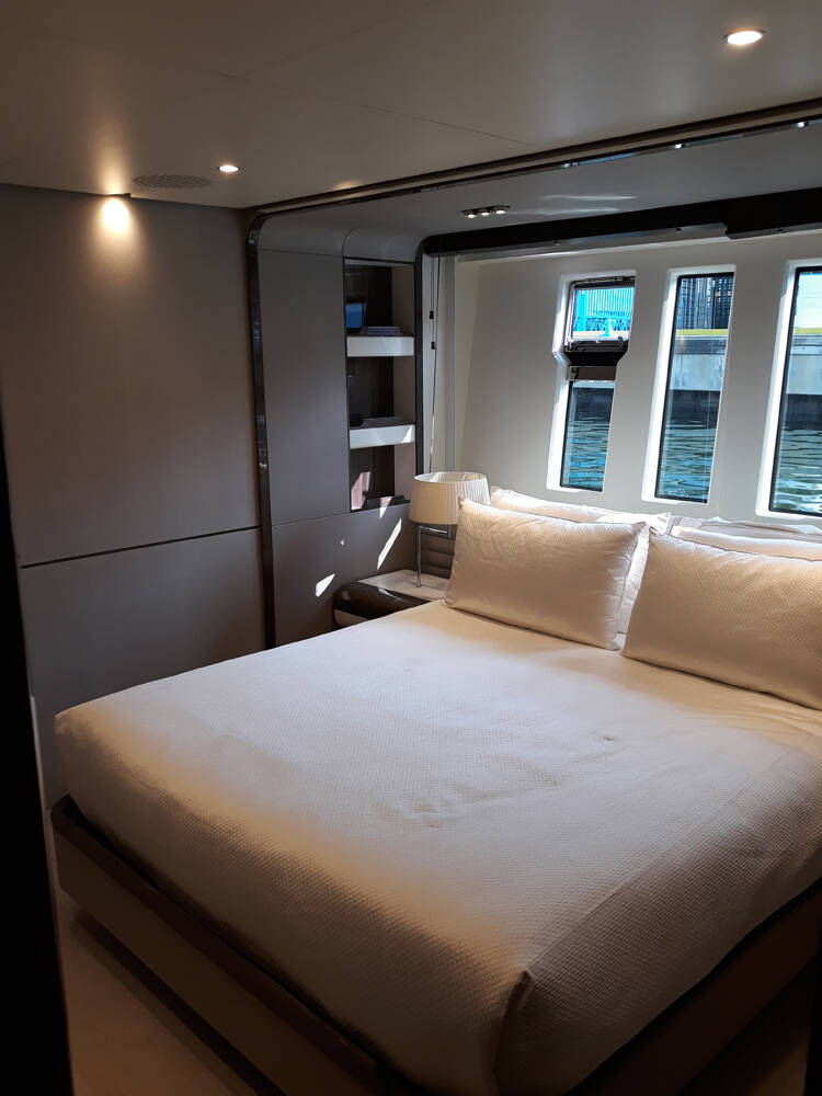 VIP cabin on portside