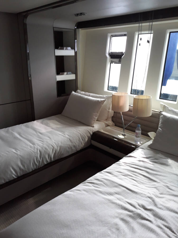 VIP cabin on starboars side
