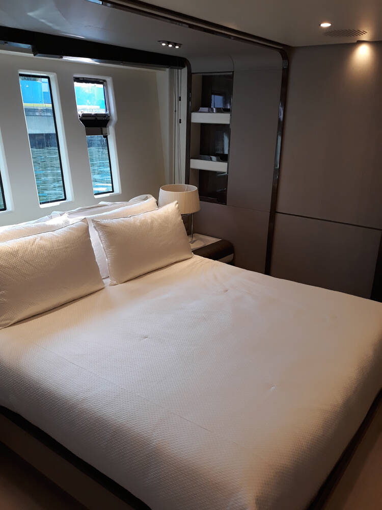 VIP cabin on portside
