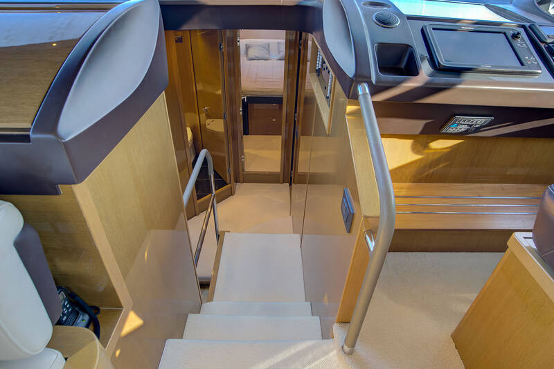 Access to lower deck