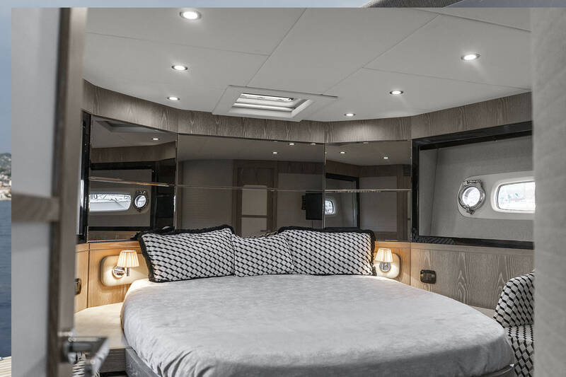 VIP cabin on bow