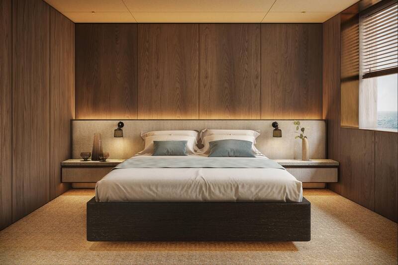 VIP cabin on main deck