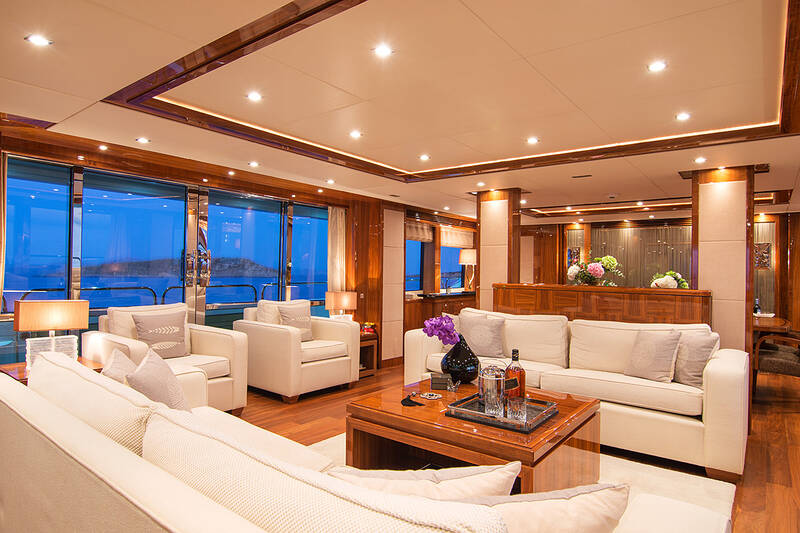 Salon on the main deck
