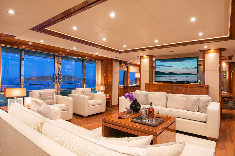 Salon on the main deck