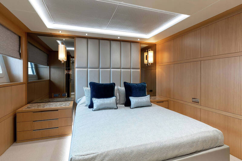 VIP cabin on lower deck