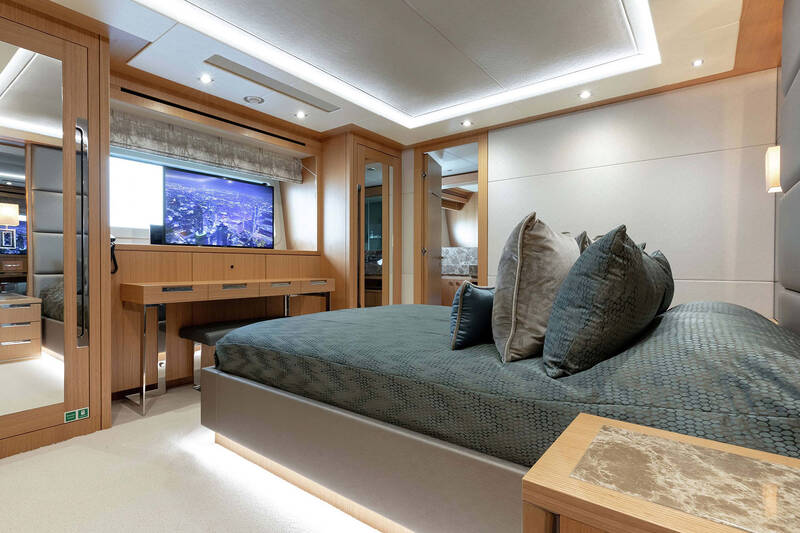 VIP cabin on lower deck