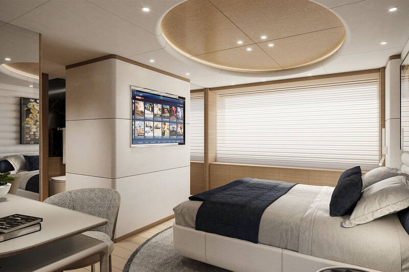 VIP cabin on main deck 