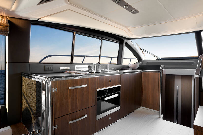 Galley on main deck