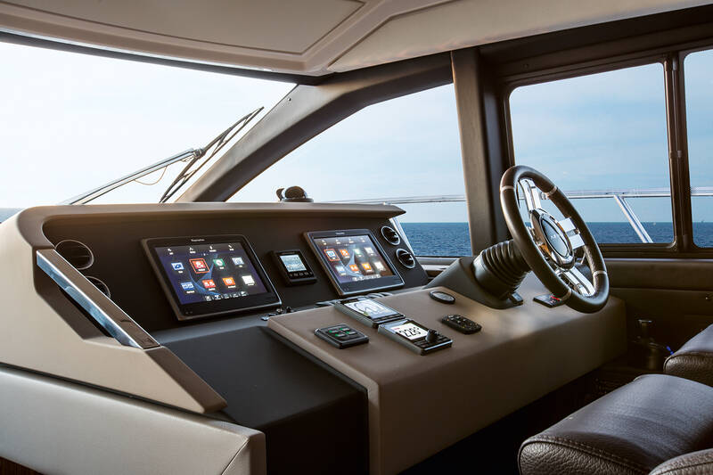 Main helm station
