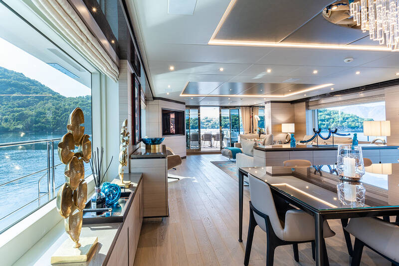 Salon on the main deck