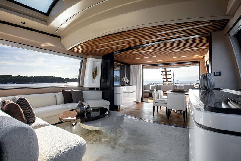 Salon on the main deck