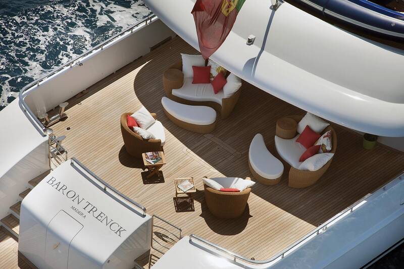 Cockpit on main deck
