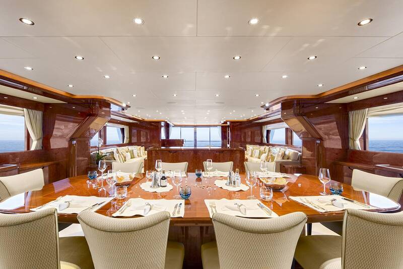 Dinette in salon