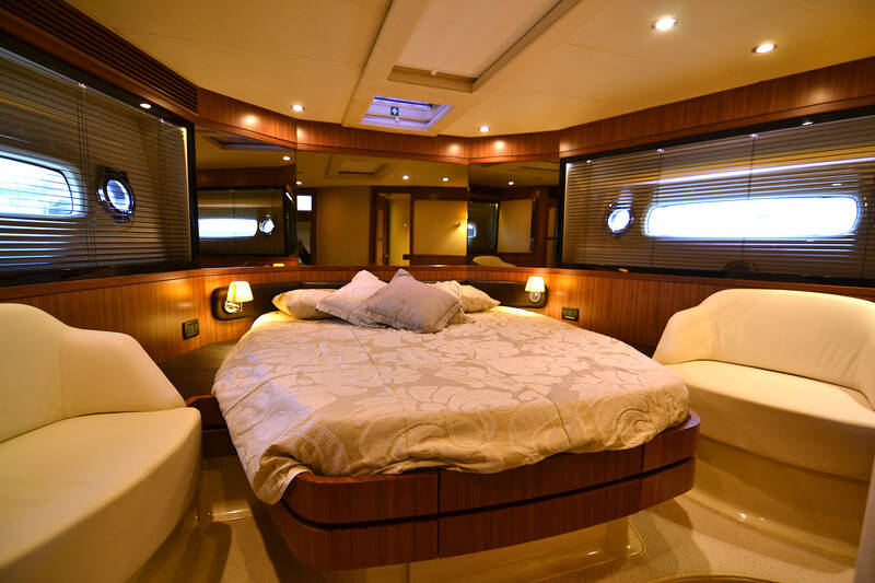 The VIP cabin is in the nose