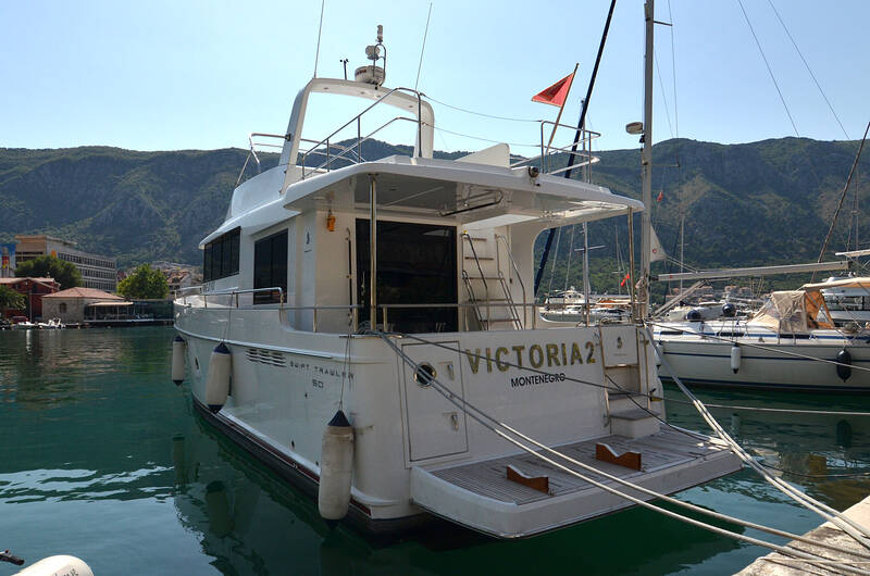 Exterior of  Beneteau Swift Trawler 50, 2014