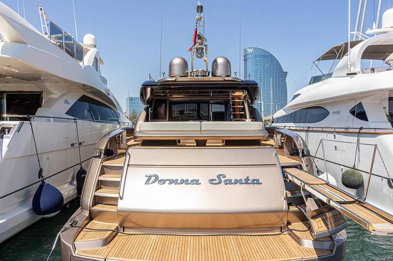 Exterior Riva 88 Domino Super  <br/>M/Y "Donna Santa" 2016