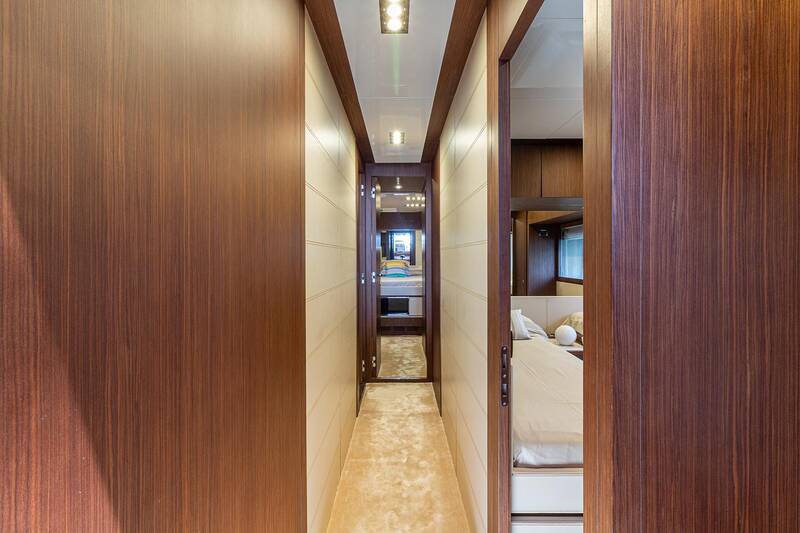 Corridor on lower deck