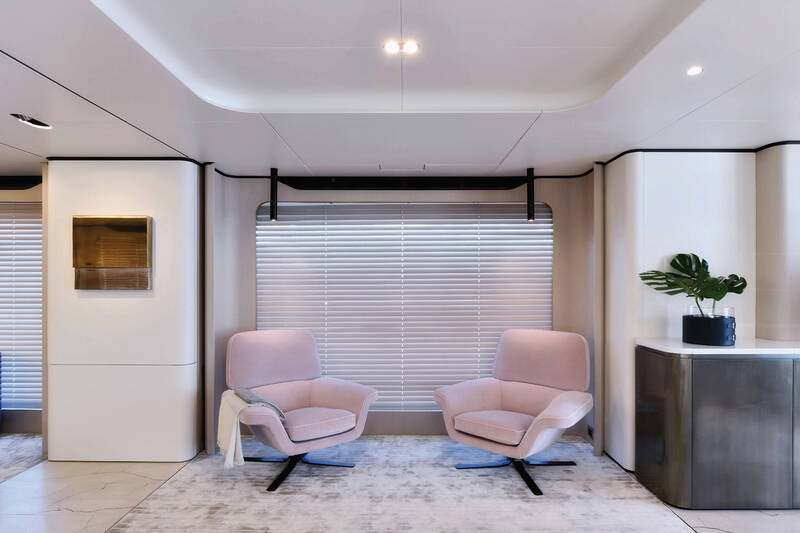 Salon on the main deck