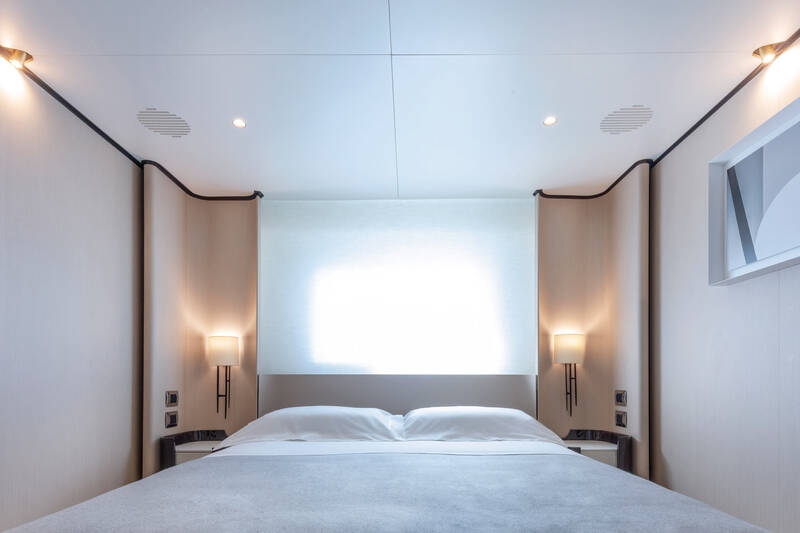 VIP cabin on the starboard side