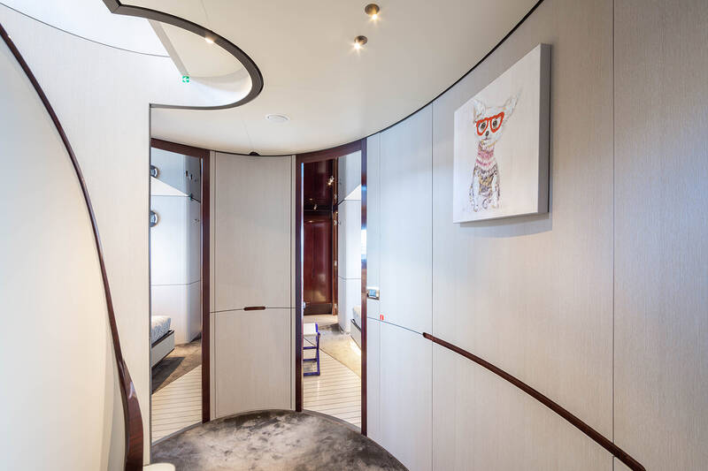 Lobby on lower deck