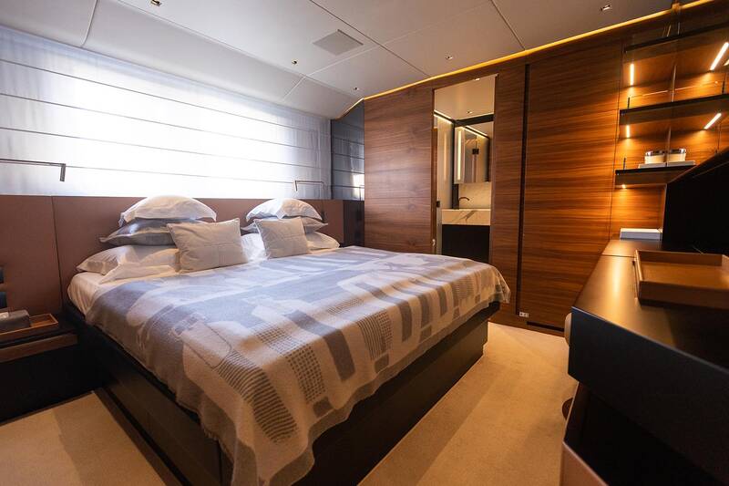Guest VIP cabin on lower deck