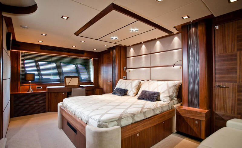 The owner's cabin